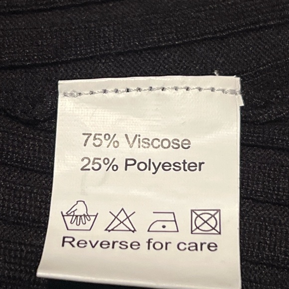 Vintage Belldini sleeveless black top size large - Picture 8 of 9